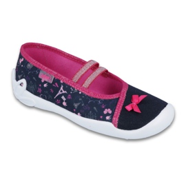 Befado chaussures pour enfants 116Y243 rose bleu marine