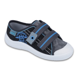 Befado chaussures pour enfants 672Y060 noir bleu gris