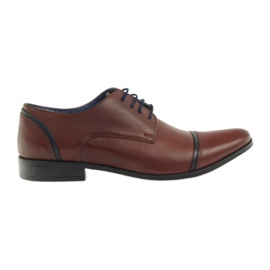 Chaussons VENI VICI 149 marron, hommes brun bleu marine