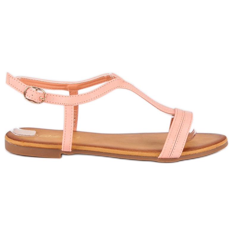 Bella Star Sandales confortables pour femmes rose