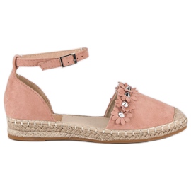 Espadrilles roses
