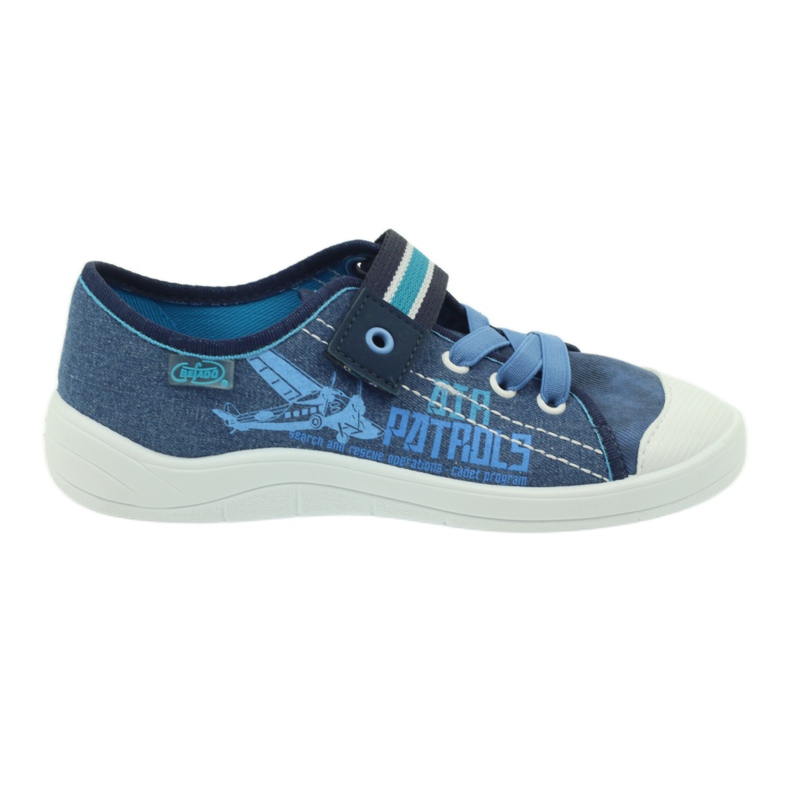 Chaussons de Baskets pour garçons Befado 251y092 bleu bleu marin Chaussons de Baskets pour garçons Befado 251y092 bleu bleu marin