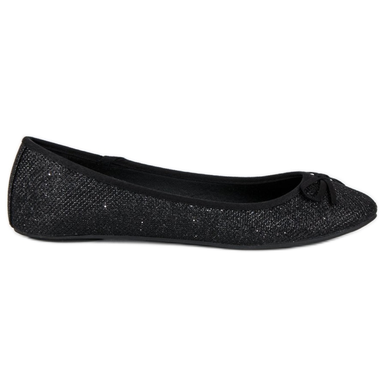 Ballerines noires élégantes le noir