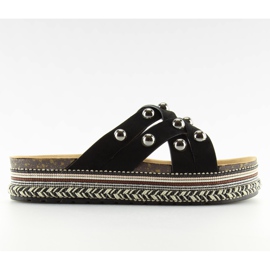 Espadrilles noires BV-418 noir le noir