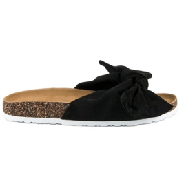 Chaussons Vices en daim le noir