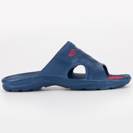 Chaussons en caoutchouc bleu marine Chaussons en caoutchouc bleu marine