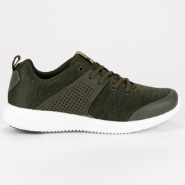 Ax Boxing Chaussures textiles à lacets vert