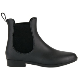 Vinceza Galoches noires le noir