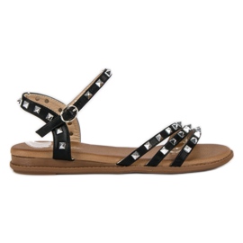 Renda Sandales Rock noir le noir Renda Sandales Rock noir le noir
