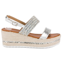 Seastar Espadrilles compensées gris