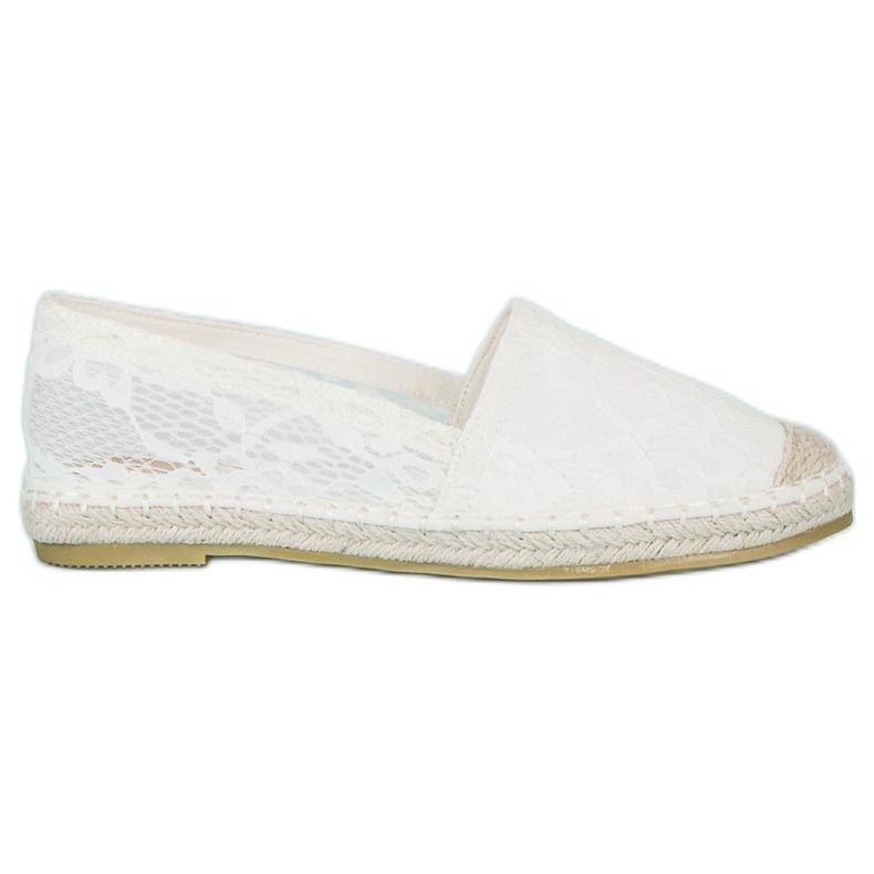 Seastar Espadrilles en dentelle blanche Seastar Espadrilles en dentelle blanche