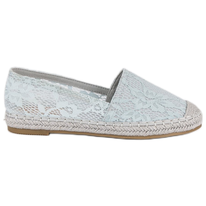 Seastar Espadrilles en dentelle grises Seastar Espadrilles en dentelle grises