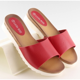 Chaussons rouges femme rouge H10 Red