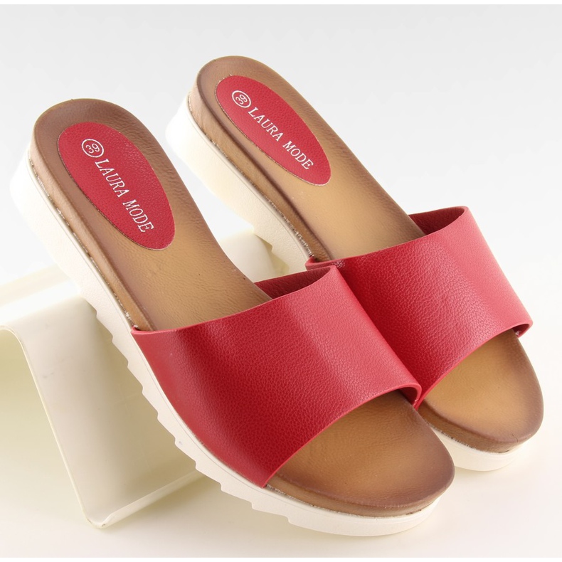 Chaussons rouges femme rouge H10 Red