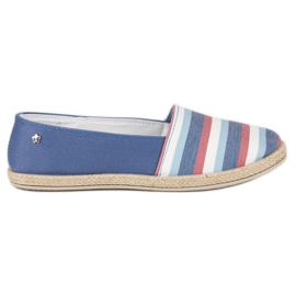 Espadrilles à enfiler Vices bleu
