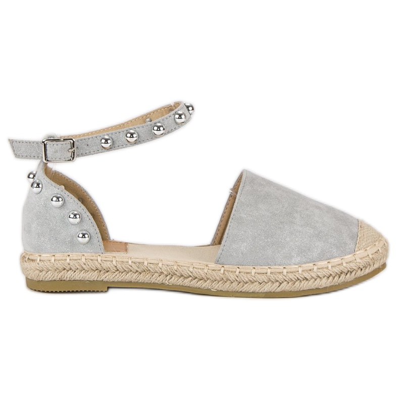 Bestelle Espadrilles grises Bestelle Espadrilles grises