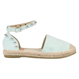 Bestelle Espadrilles menthe vert multicolore Bestelle Espadrilles menthe vert multicolore