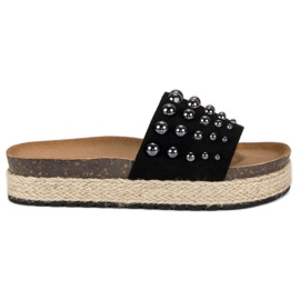Sergio Todzi Chaussons mode femme noir