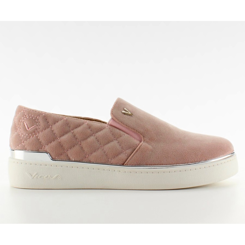 Baskets à enfiler en daim 7103 Rose