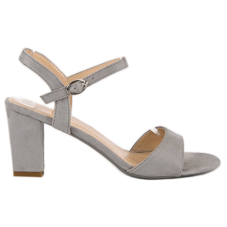 Lovit Sandales à talons gris