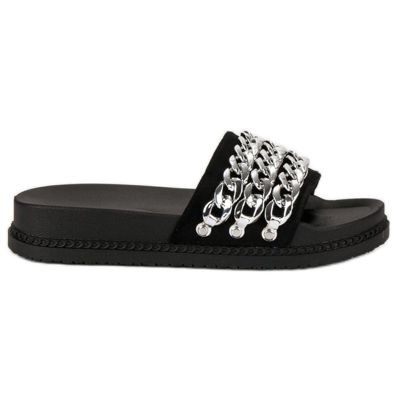 Chaussons noirs le noir Chaussons noirs le noir