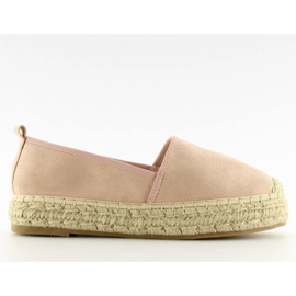 Espadrilles femme BB10P Champagne rose