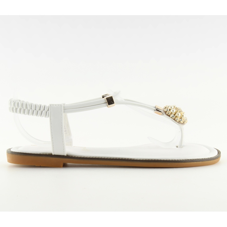 Sandales blanches pour femme 7537 blanc