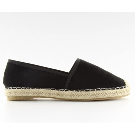 Espadrilles noires classiques BB05P