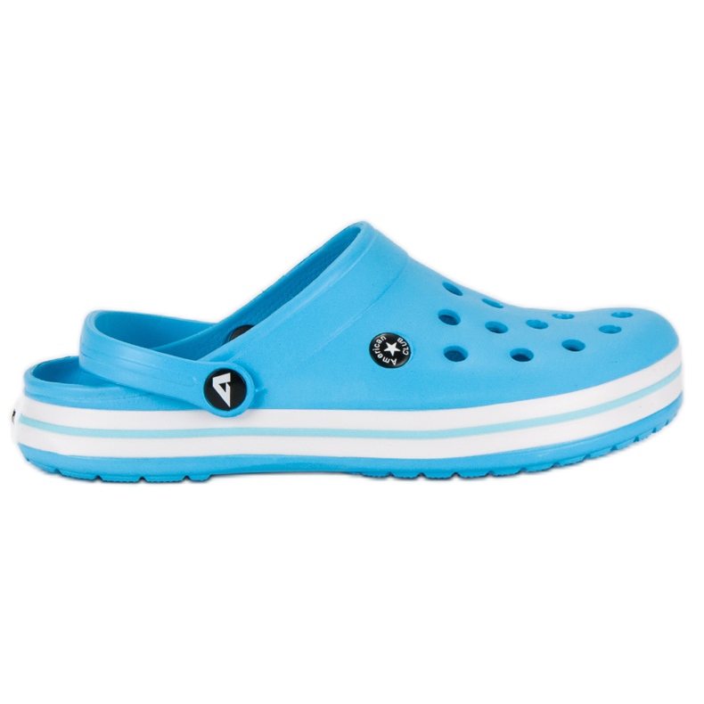 American Club Chaussons de jardin bleus