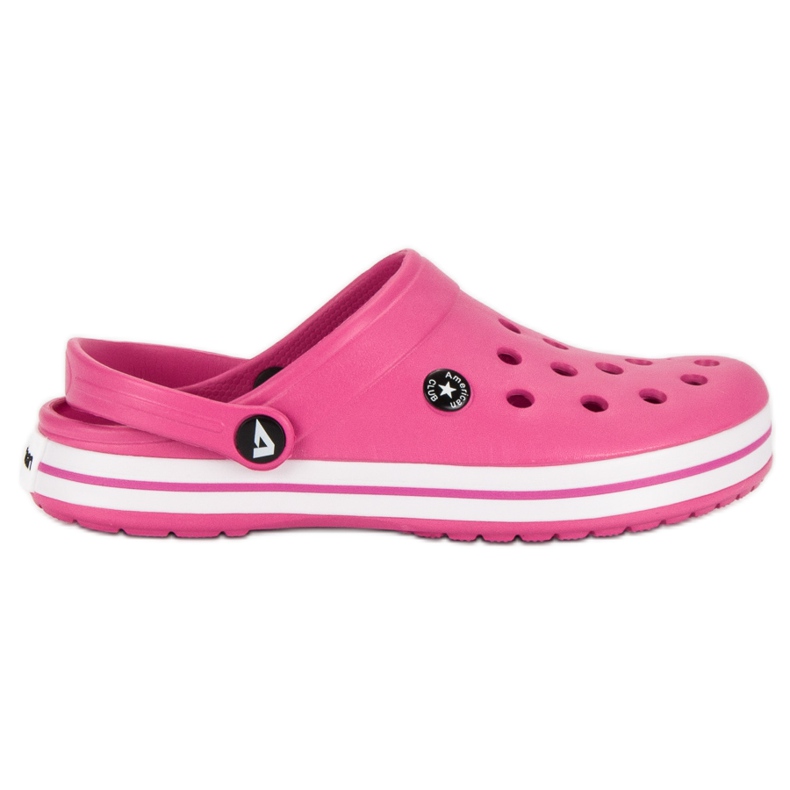 American Club Chaussons de jardin roses