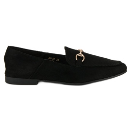 Comer Mocassins femme noirs