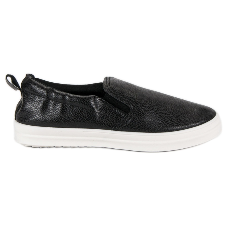 Slipons noirs le noir Slipons noirs le noir