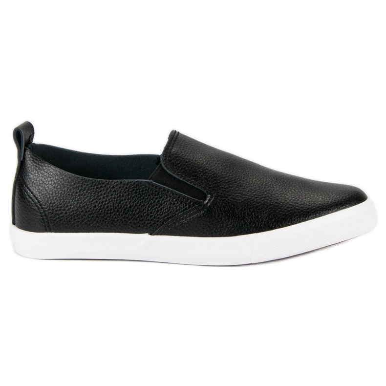Slipons noirs femme le noir