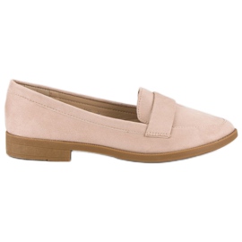 Small Swan Mocassins en daim brun Small Swan Mocassins en daim brun