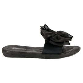 Chaussons à nœud noir