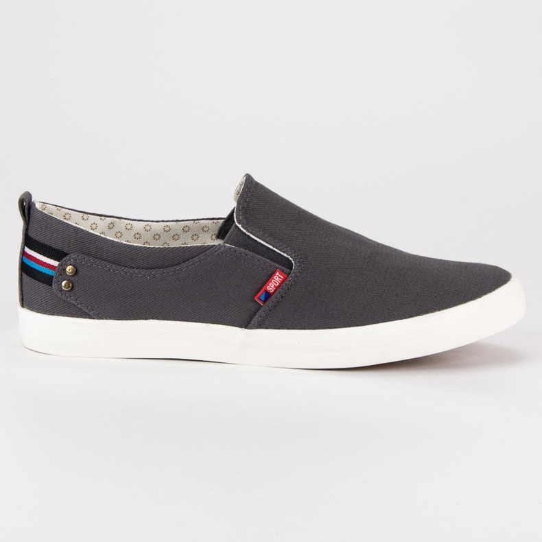 Camo Slipony des hommes gris Camo Slipony des hommes gris