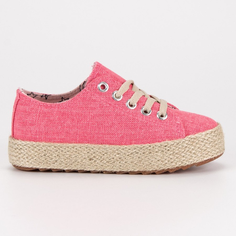 Kylie Espadrilles pour enfants rose Kylie Espadrilles pour enfants rose