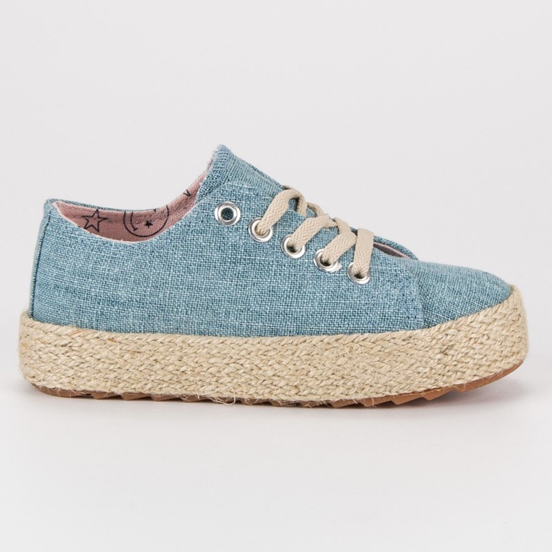 Kylie Espadrilles pour enfants bleu multicolore