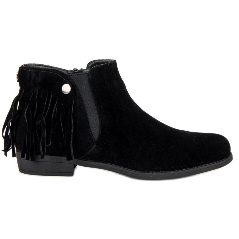 Bottes noires le noir