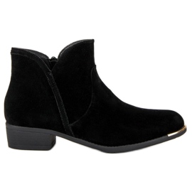 Santiags femme le noir