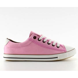 Baskets pour dames finition complète BL63 Rose