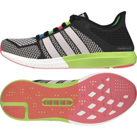 Chaussures running adidas Cc Cosmic Boost W B34374 noir multicolore