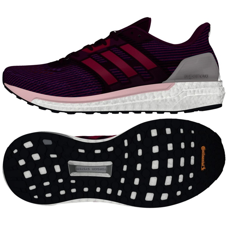Chaussures running adidas Supernova W CG3069 violet