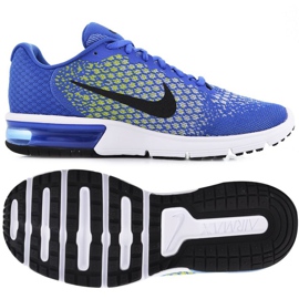 Chaussure Nike Air Max Sequent 2 M 852461-401 bleu