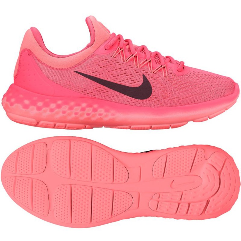 Chaussure de running Nike Wmns Lunar Skyelux rose