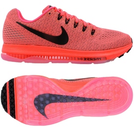 Chaussures de running Nike Wmns Zoom All Out Low W 878671-601 le noir rose