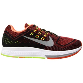 Chaussures de running Nike Zoom Structure 18 W 683737-806 le noir rouge