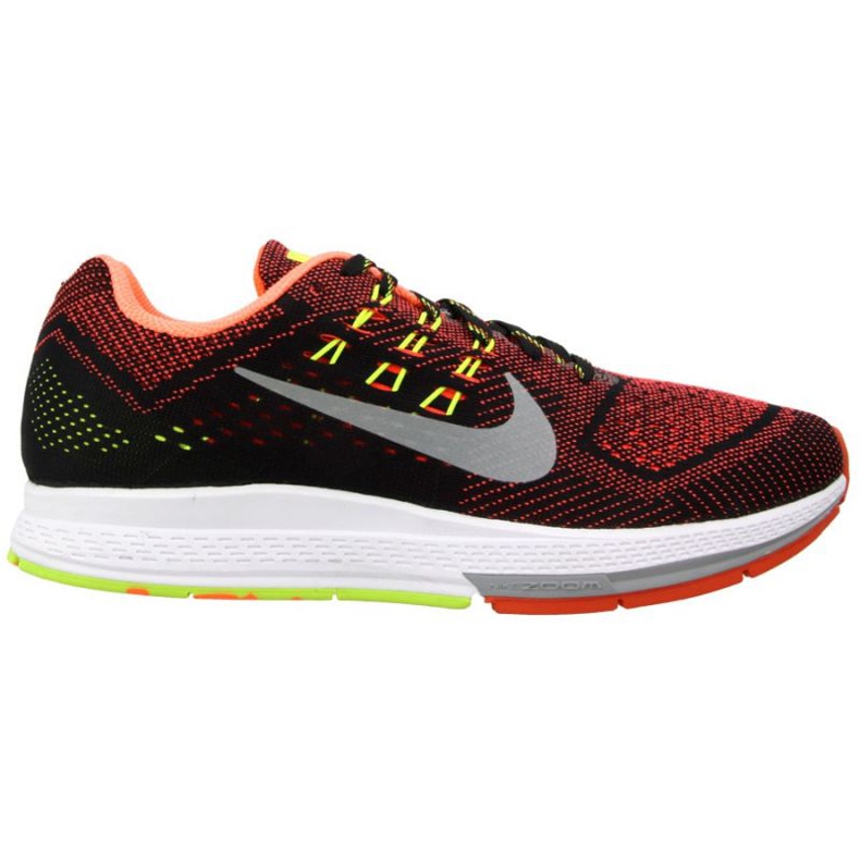 Chaussures de running Nike Zoom Structure 18 W 683737-806 le noir rouge