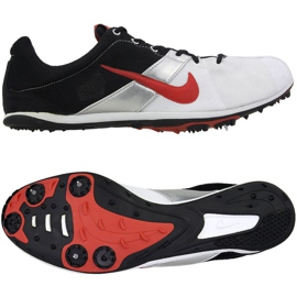 Chaussure de running Nike Zoom Eldoret Ii M blanche le noir
