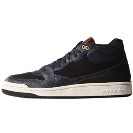 Chaussures adidas Forum Mid Clean M B26207 bleu marine